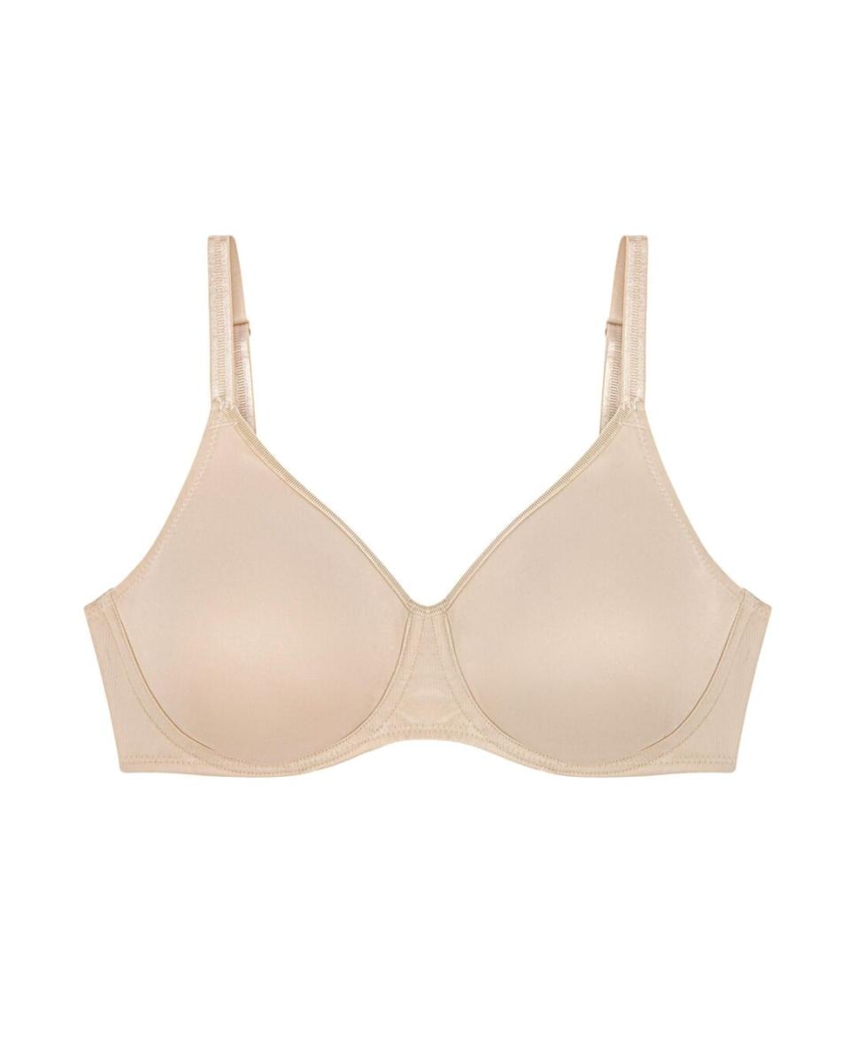 Soutien de mulher Triumph de capacidade com aro Bege-4
