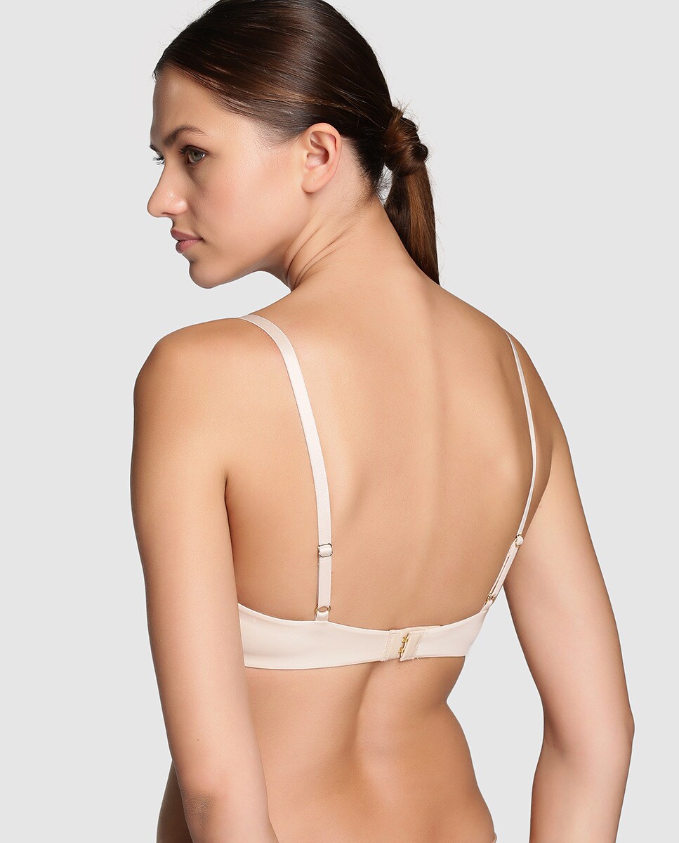 Soutien de mulher Triumph pré-formado com aro Creme-2