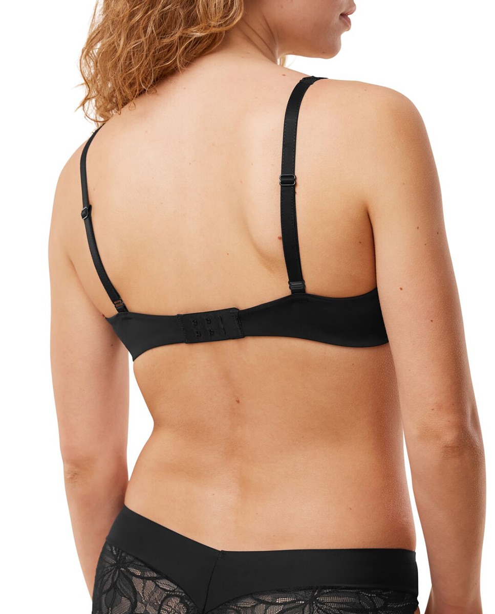 Sujetador Body Make Up Illusion Lace de escote profundo con aro flexible y foam - Triumph - Negro Negro-2