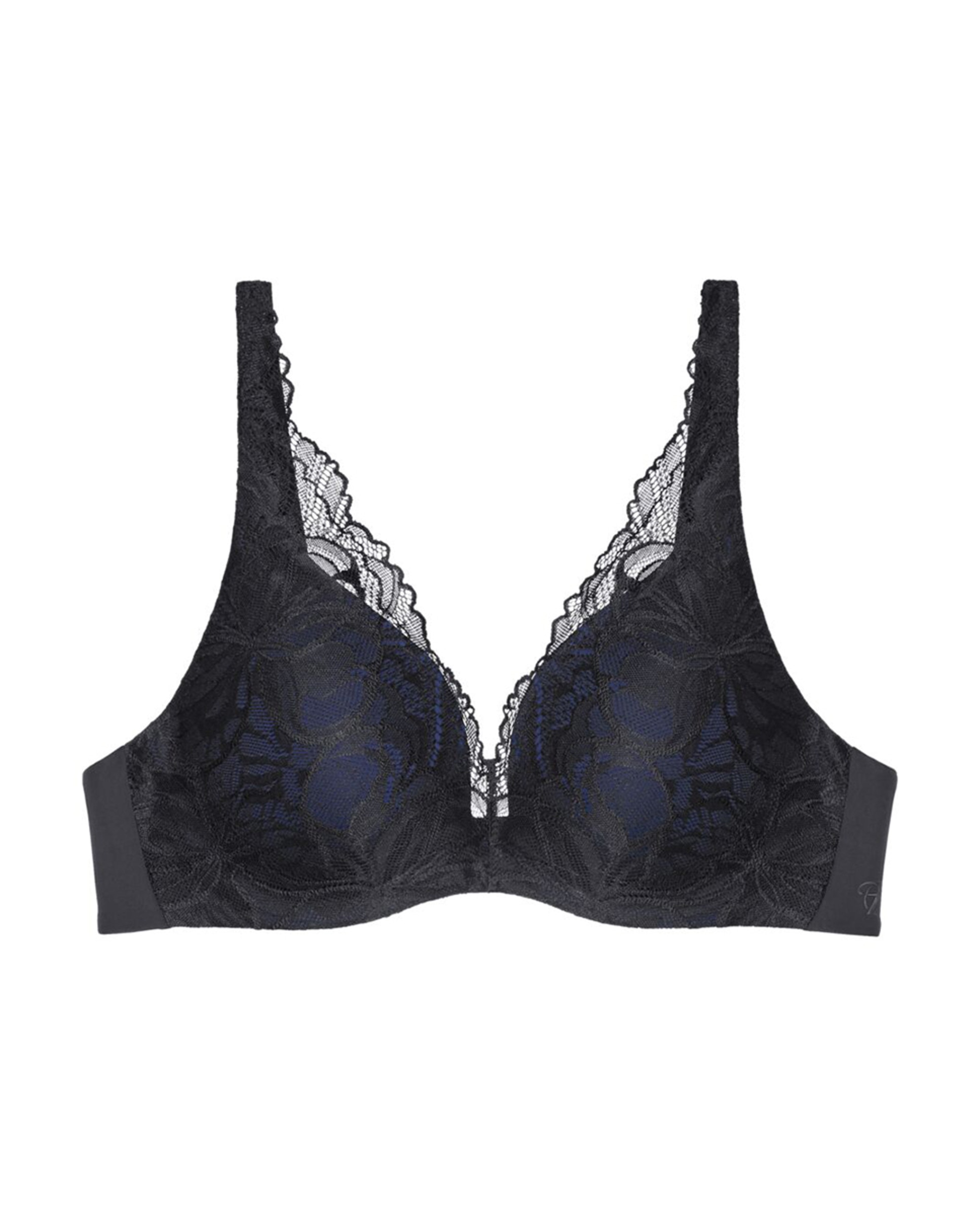 Sujetador Body Make Up Illusion Lace de escote profundo con aro flexible y foam - Triumph - Negro Negro-7