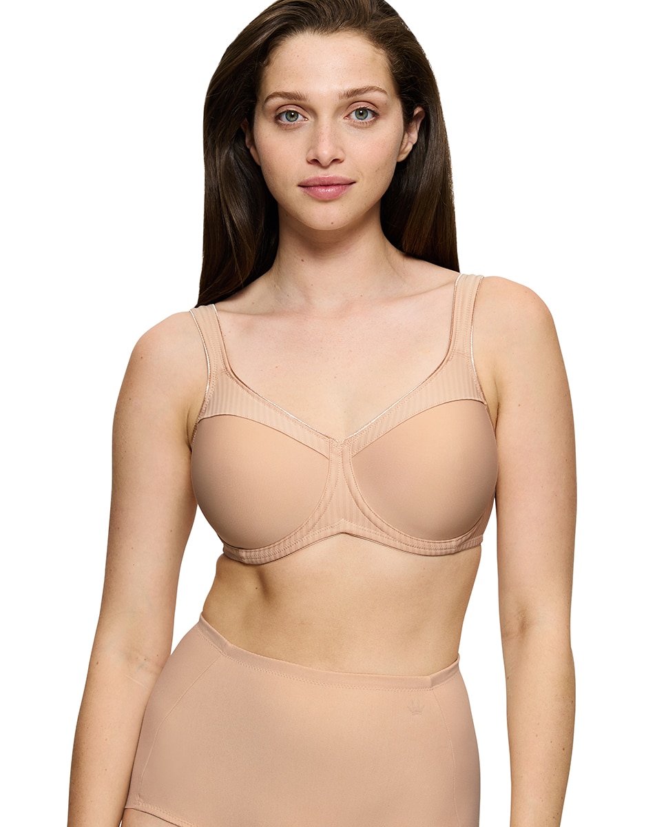 Soutien minimizer Modern Soft Cotton com aro Nude-1