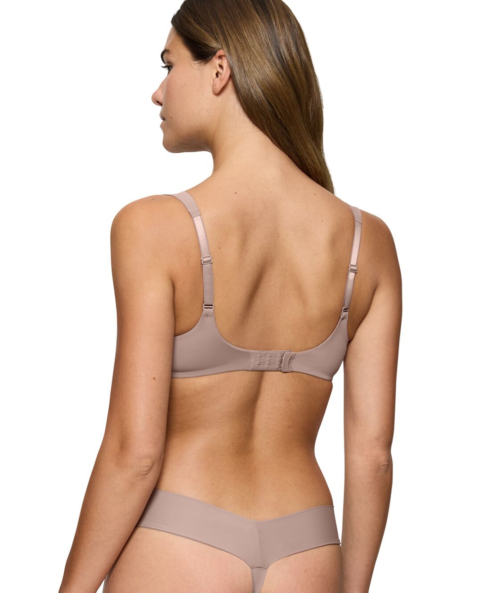 Soutien Balconette com Aro Flexível e Foam Taupe-2