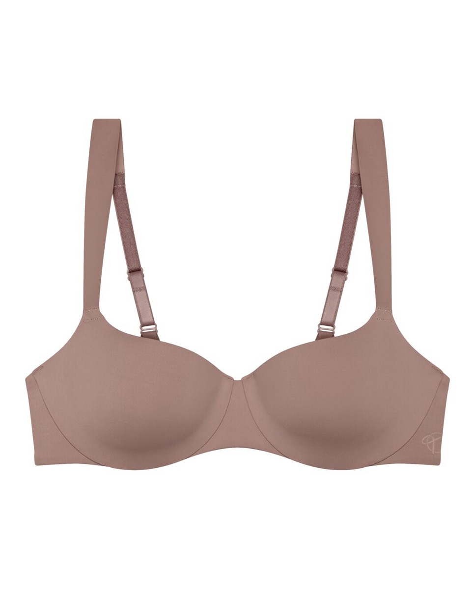 Soutien Balconette com Aro Flexível e Foam Taupe-4