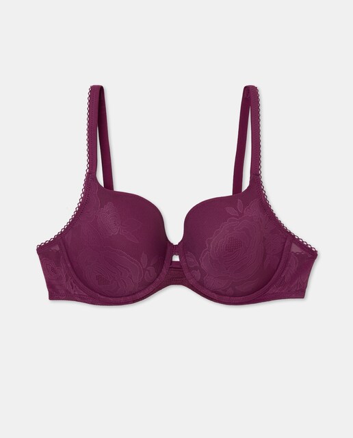 Imagem 0 de Soutien de copa moldada com aro estampado