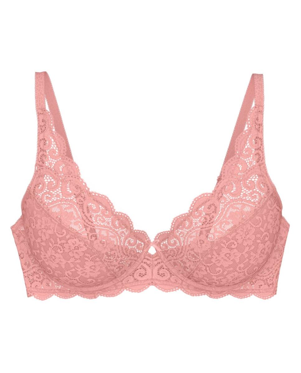 Soutien com aro de renda Rosa-claro-4