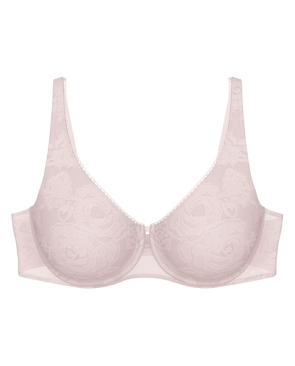 Soutien redutor com aros e estampado floral Rosa-claro-4