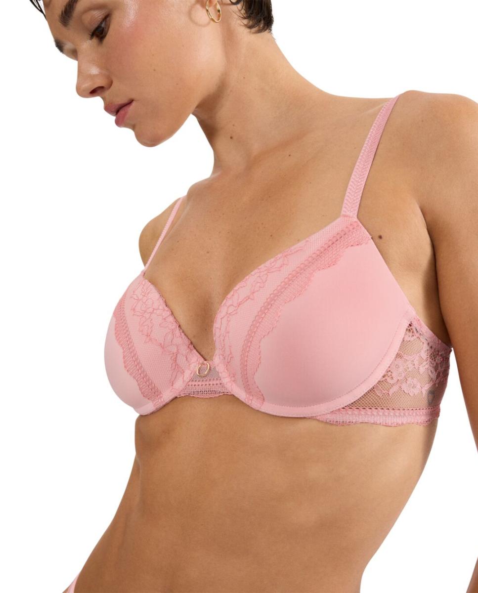 Soutien com Aro Flexível e Copa Spacer para Garantir Transpirabilidade e Sensação de Ligeireza Rosa-claro-3