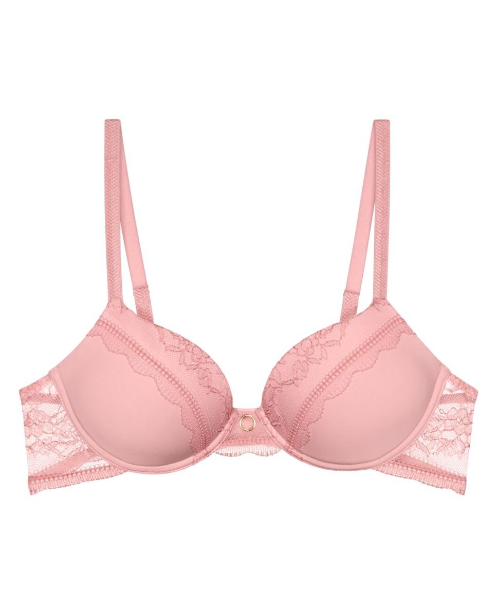 Soutien com Aro Flexível e Copa Spacer para Garantir Transpirabilidade e Sensação de Ligeireza Rosa-claro-4