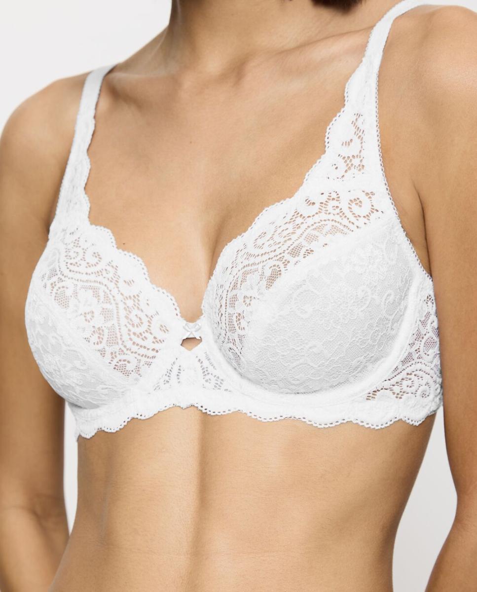 Sujetador con aro de encaje - Triumph - Blanco Blanco-3