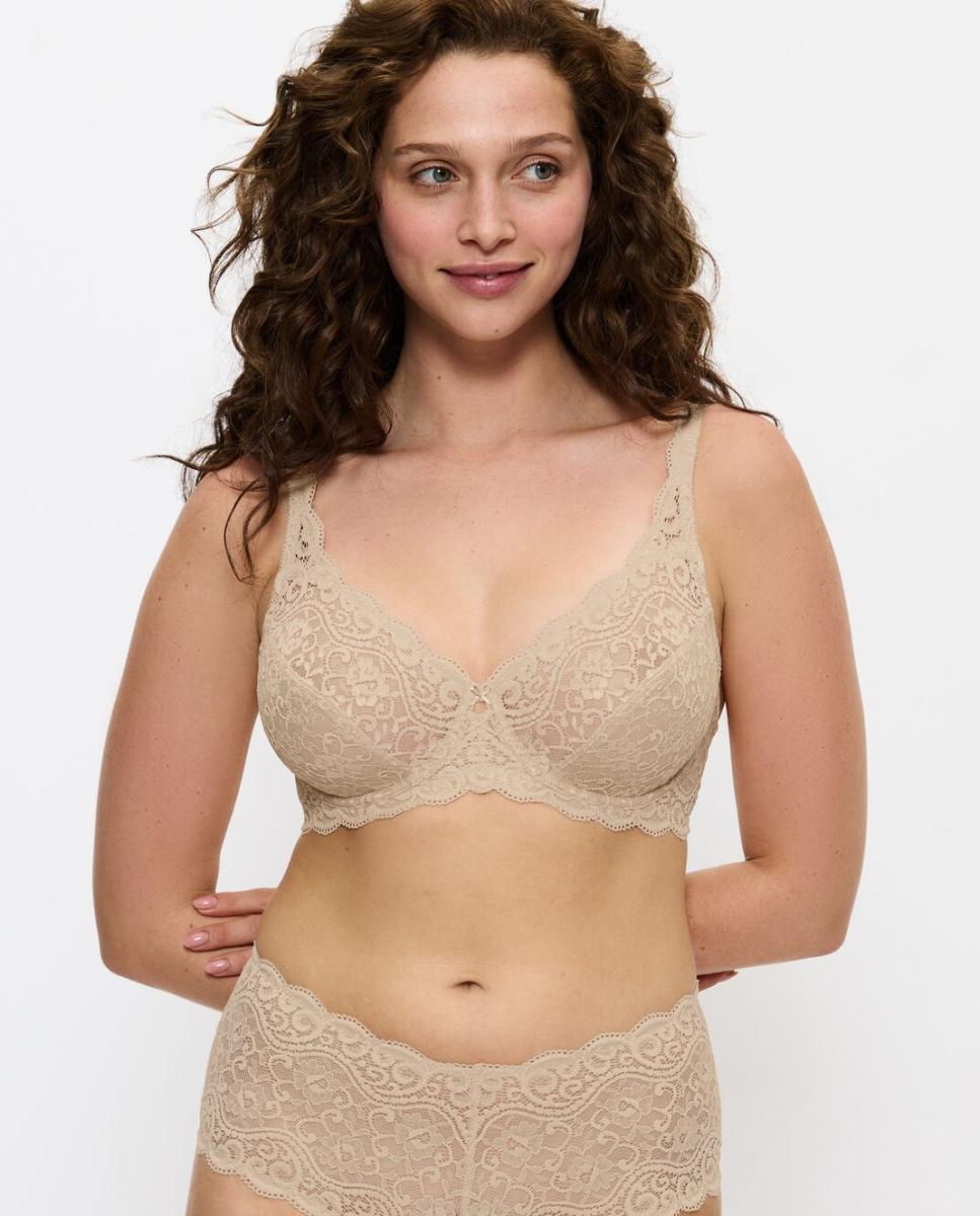 Sujetador con aro de encaje - Triumph - Beige Beige-1