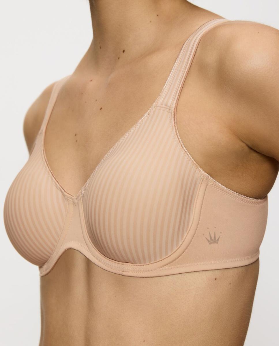 Soutien Modern Soft cru com aro Bege-3