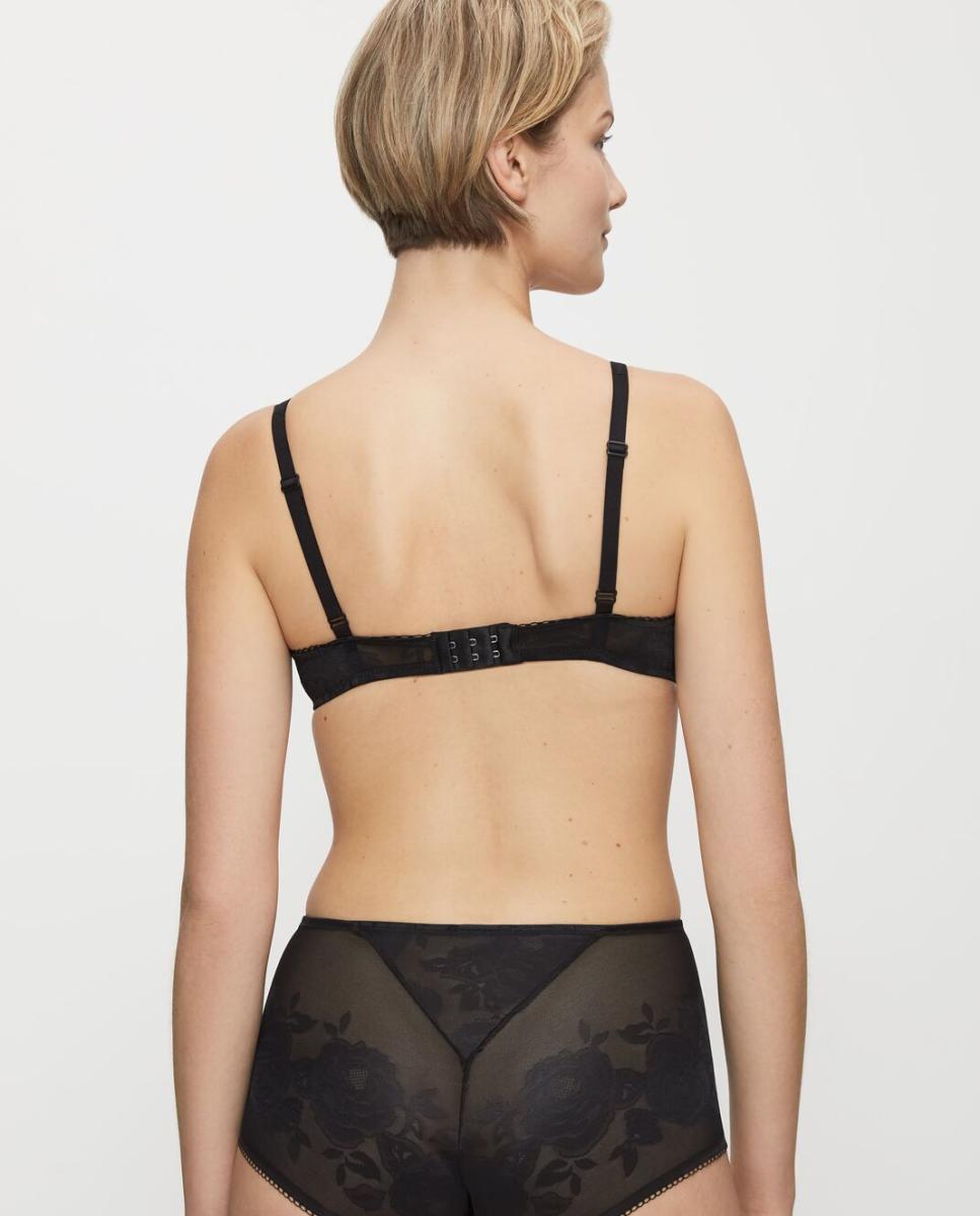 Sujetador preformado con aro estampado - Triumph - Negro Negro-2