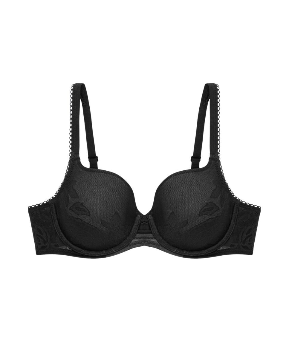 Sujetador preformado con aro estampado - Triumph - Negro Negro-4