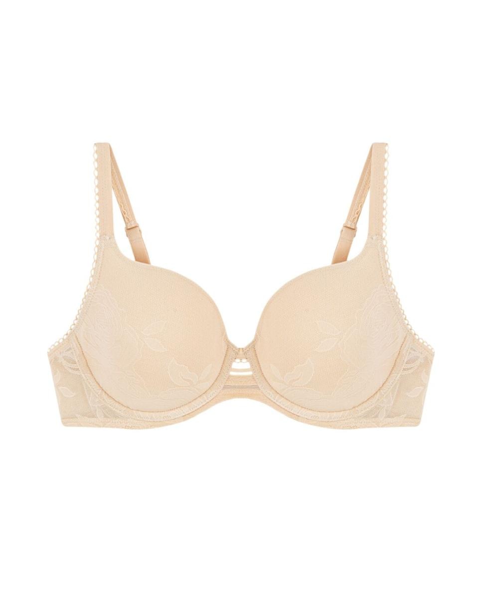 Sujetador preformado con aro estampado - Triumph - Beige Beige-4