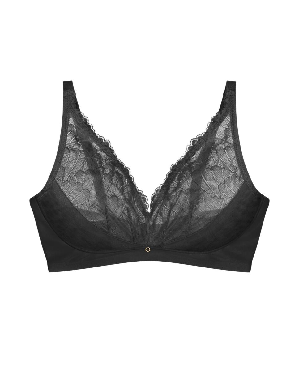 Bralette sin aro con escote profundo - Triumph - Negro Negro-4