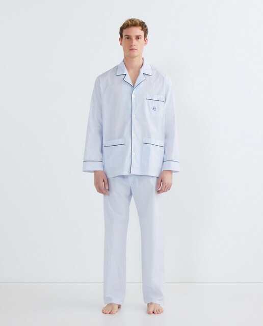 Pijama de hombre Largo tela raya