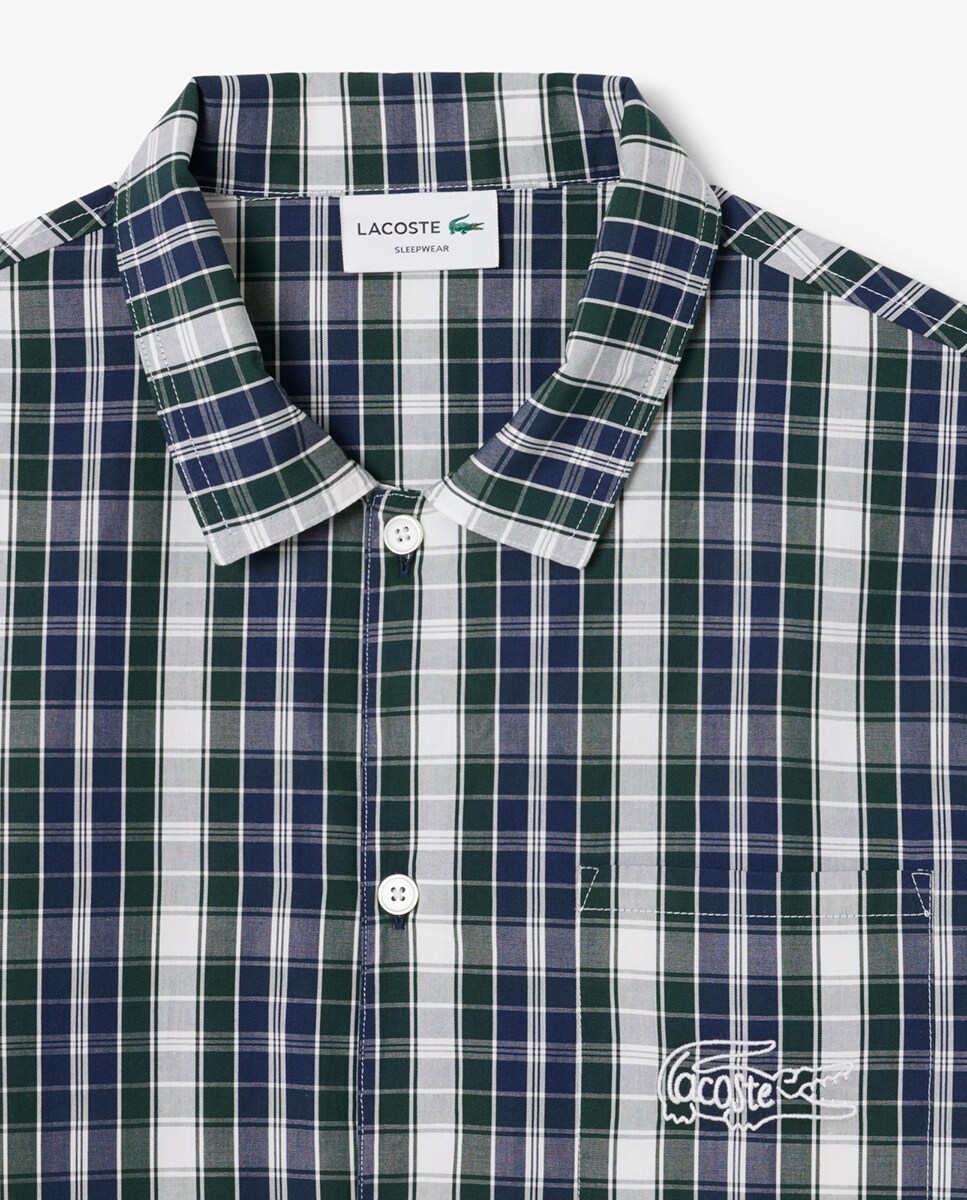 Pijama de Tecido Azul-claro-2