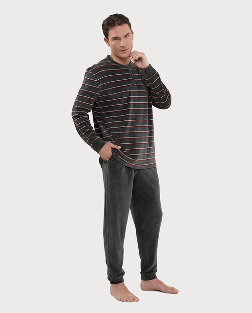 Imagem 0 de Pijama de Veludo com Carcela