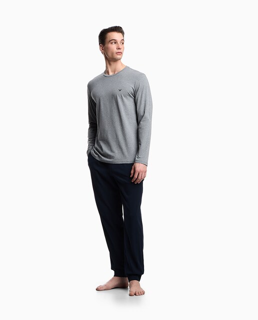 Imagen 0 de Pijama largo combinado de hombre