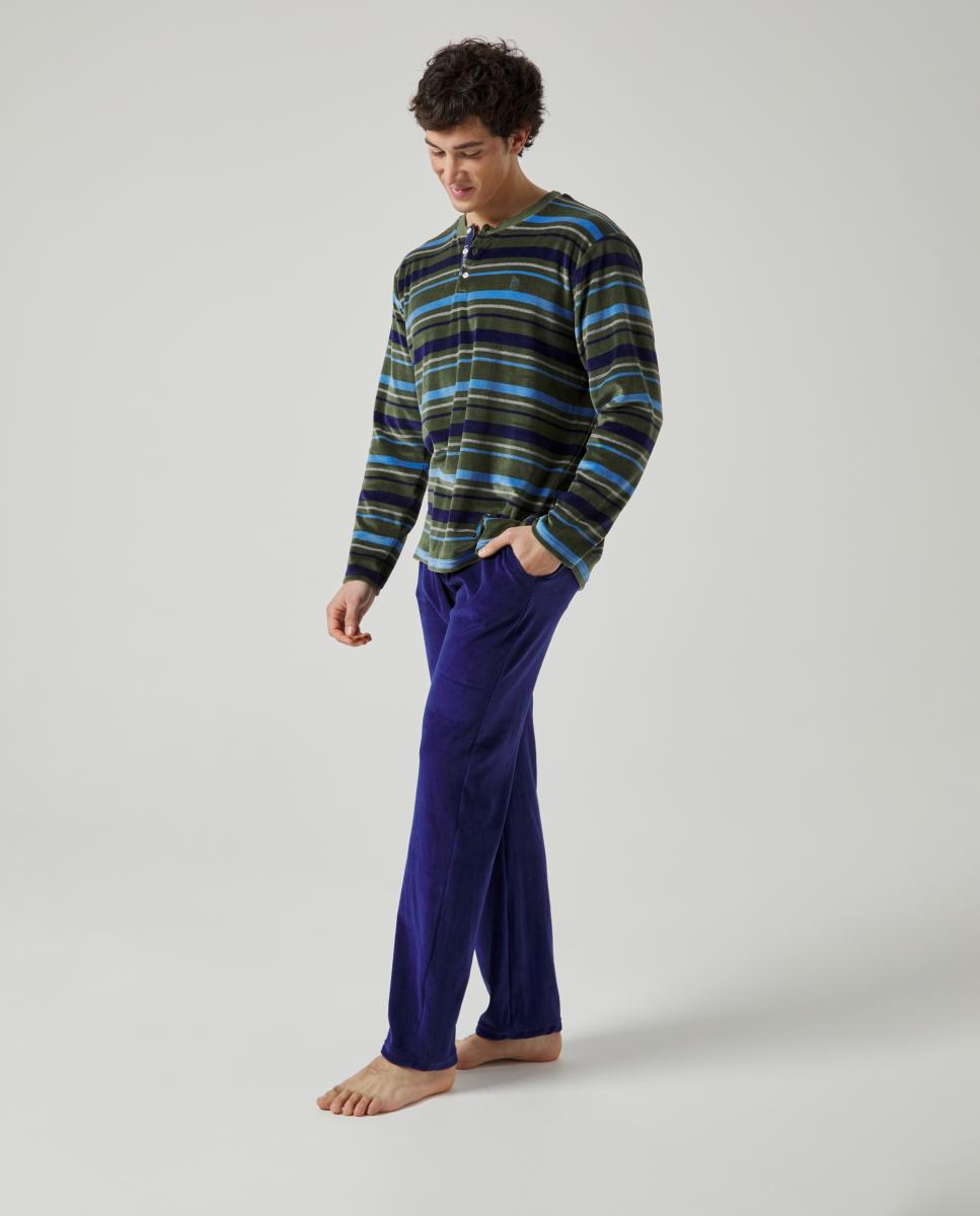 Imagem 0 de Pijama Comprido de Velour