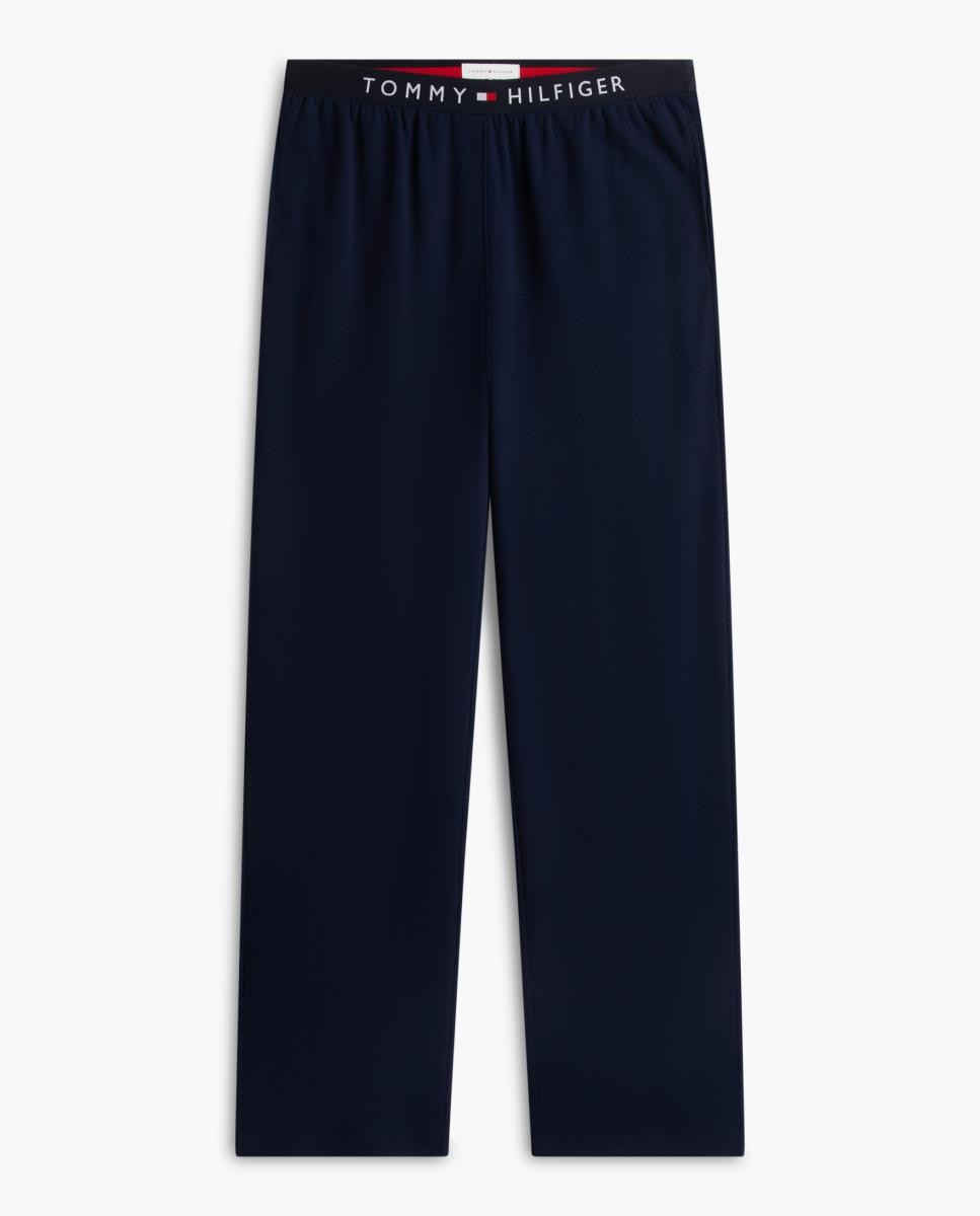 Conjunto de Pijama em Algodão com Textura Gofrada Azul-marinho-6