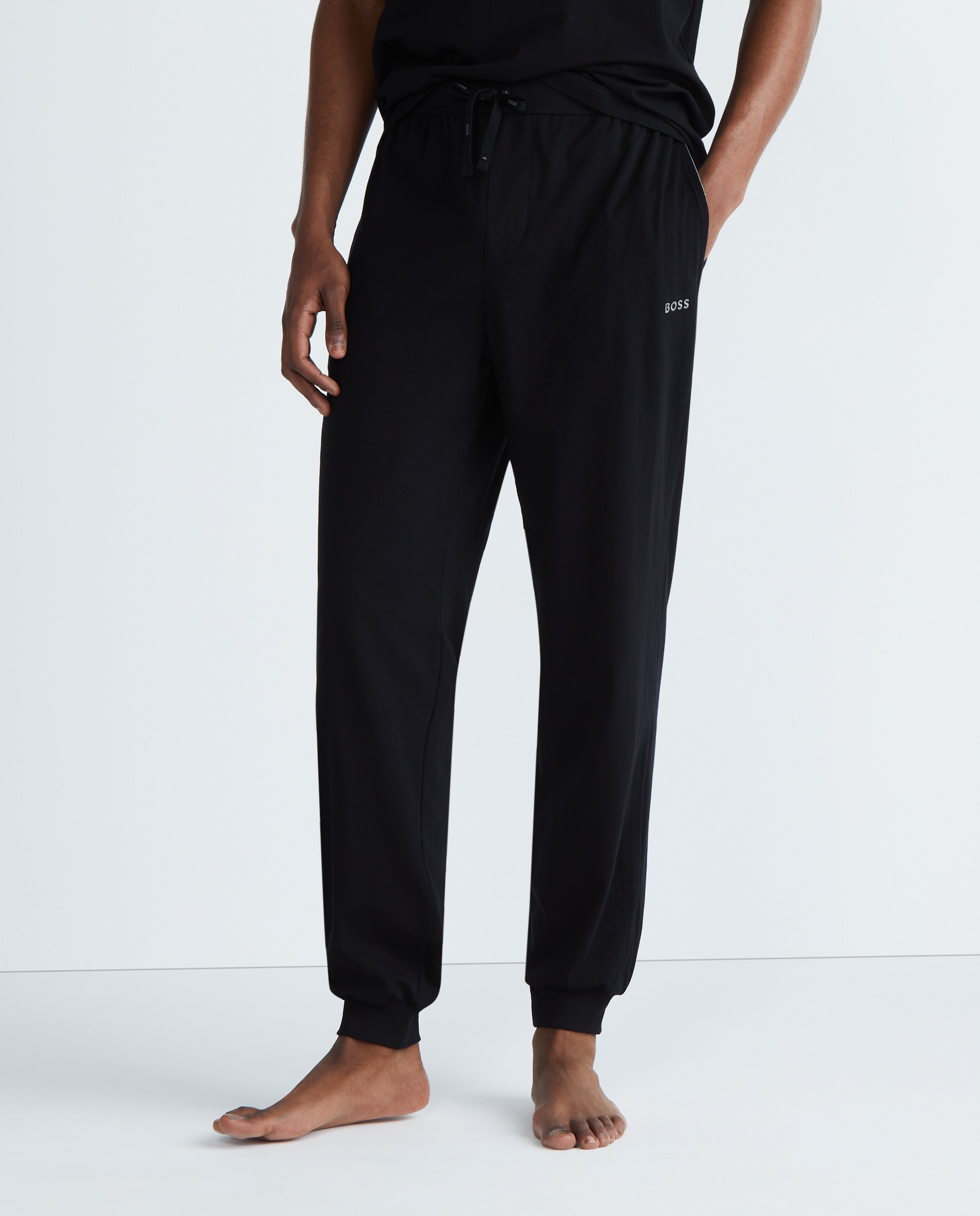 Calças de Pijama - Preto Preto-2