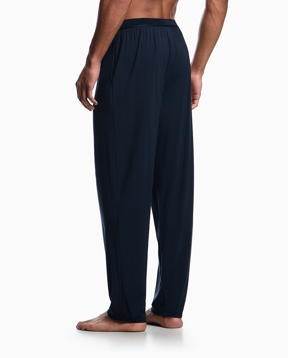 Calças Regular Azul-2