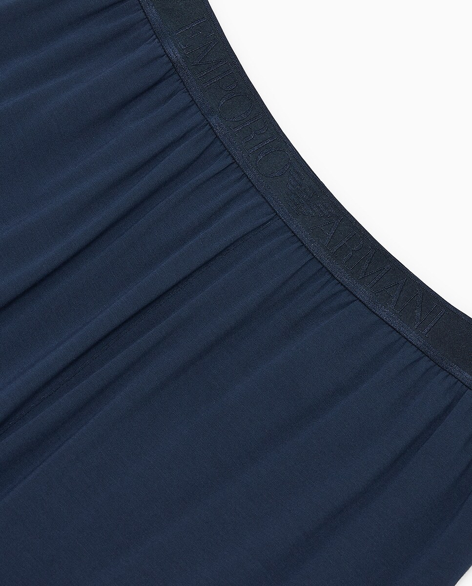 Calças Regular Azul-3