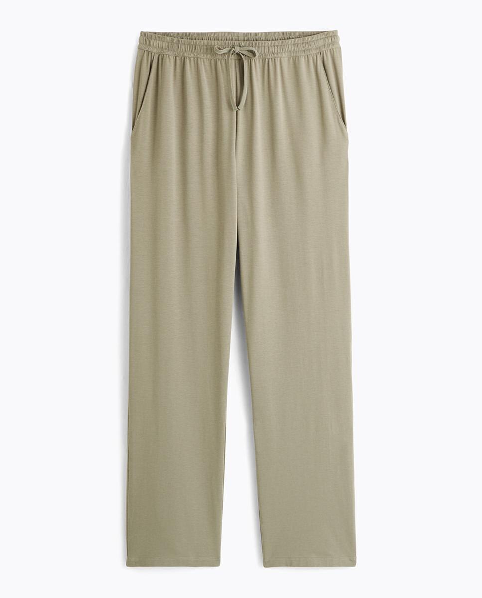 Calças de Pijama Castanho-4