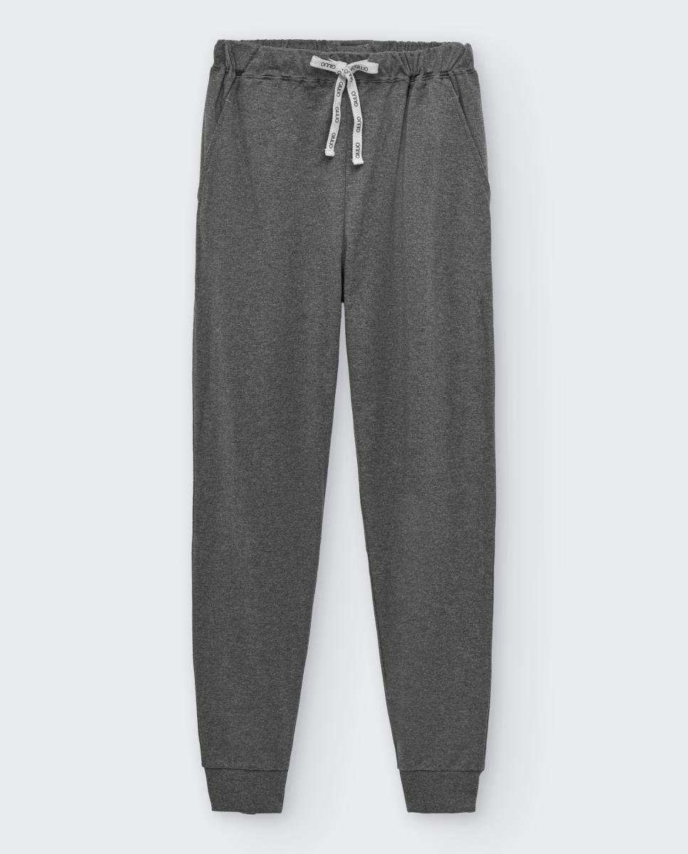 Pantalón punto largo - Giulio - Gris Gris-3
