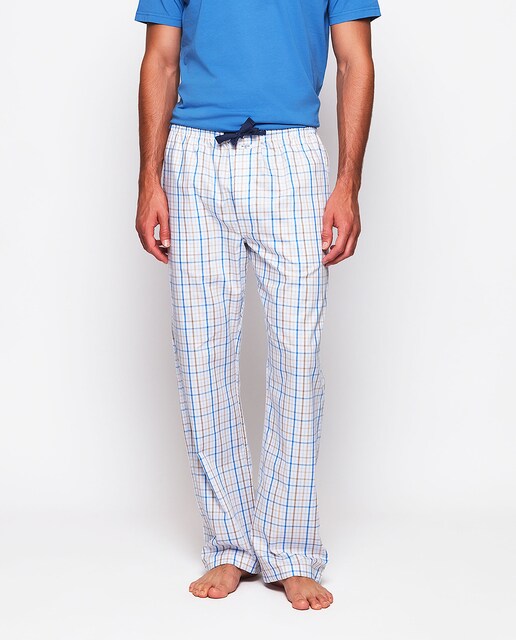 Imagen 0 de Pantalón de pijama largo estampado de hombre