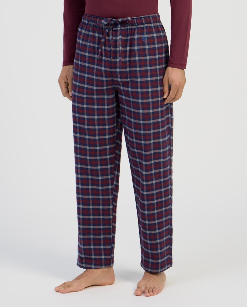 Imagem 0 de Calças de Pijama de Flanela - Vermelho