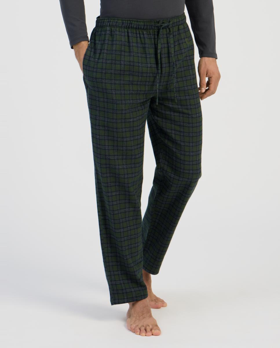Imagem 0 de Calças de Pijama de Flanela - Verde