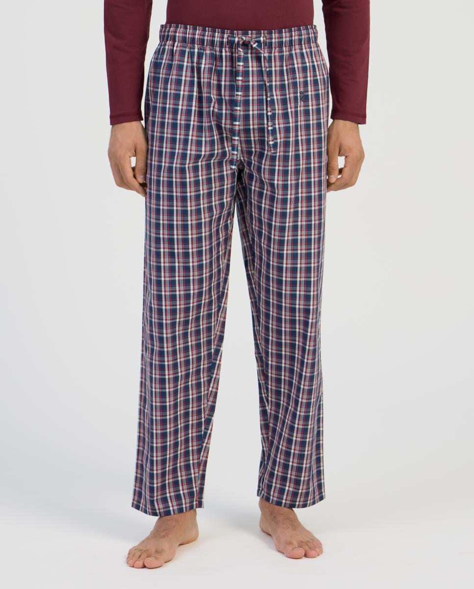 Imagem 0 de Calças de Pijama em Tecido - Vermelho