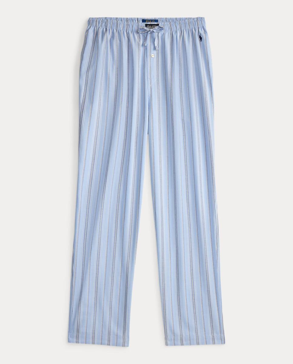 Imagem 0 de Calças de Pijama de Algodão às Riscas