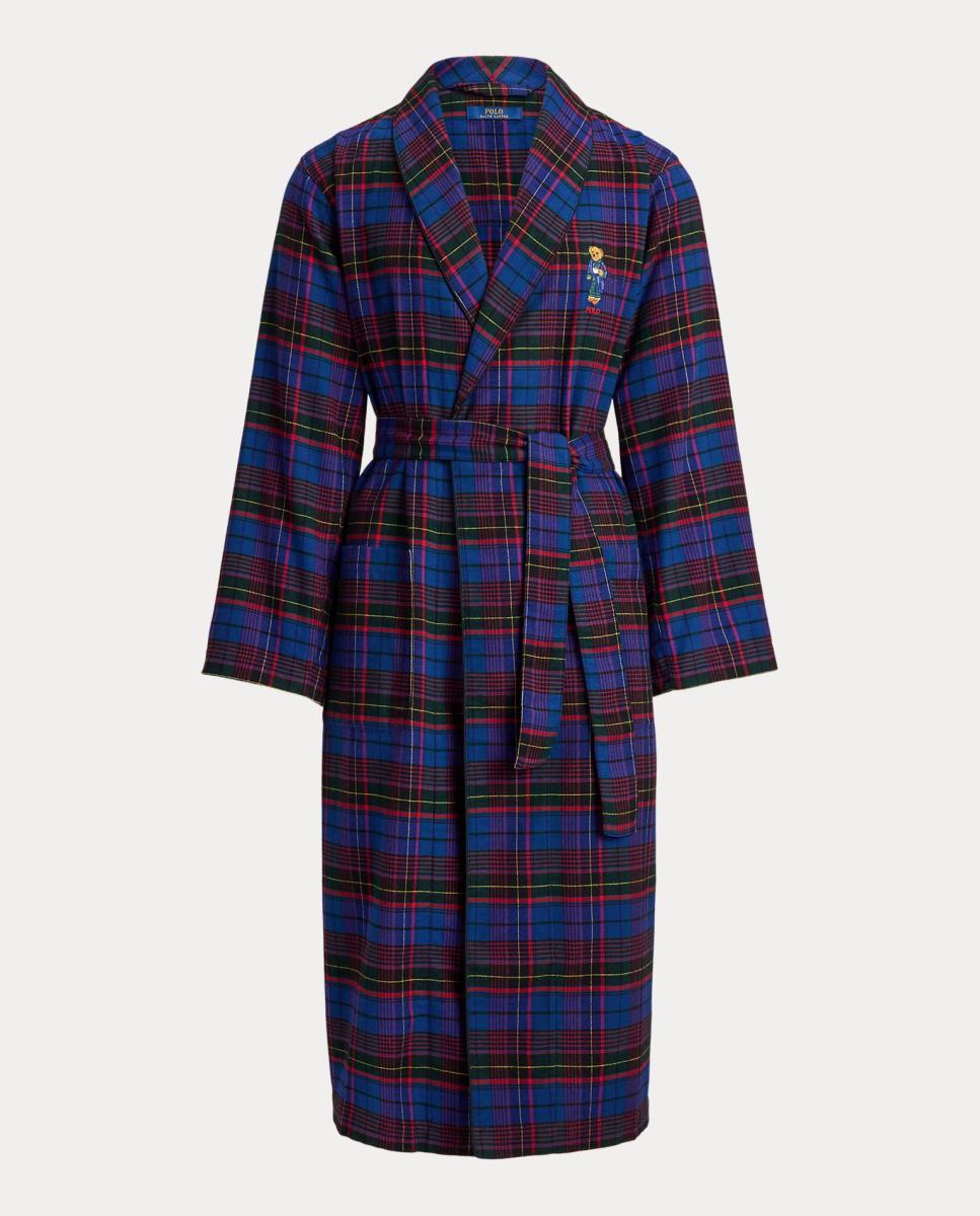 Robe de Algodão com Polo Bear Multicolor-3