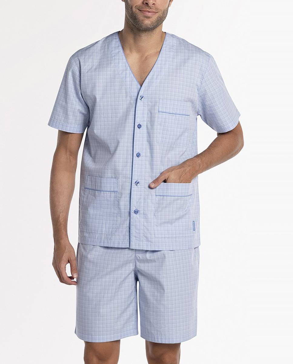 Imagem 0 de Pijama Curto com Colarinho de Camisa Andrew