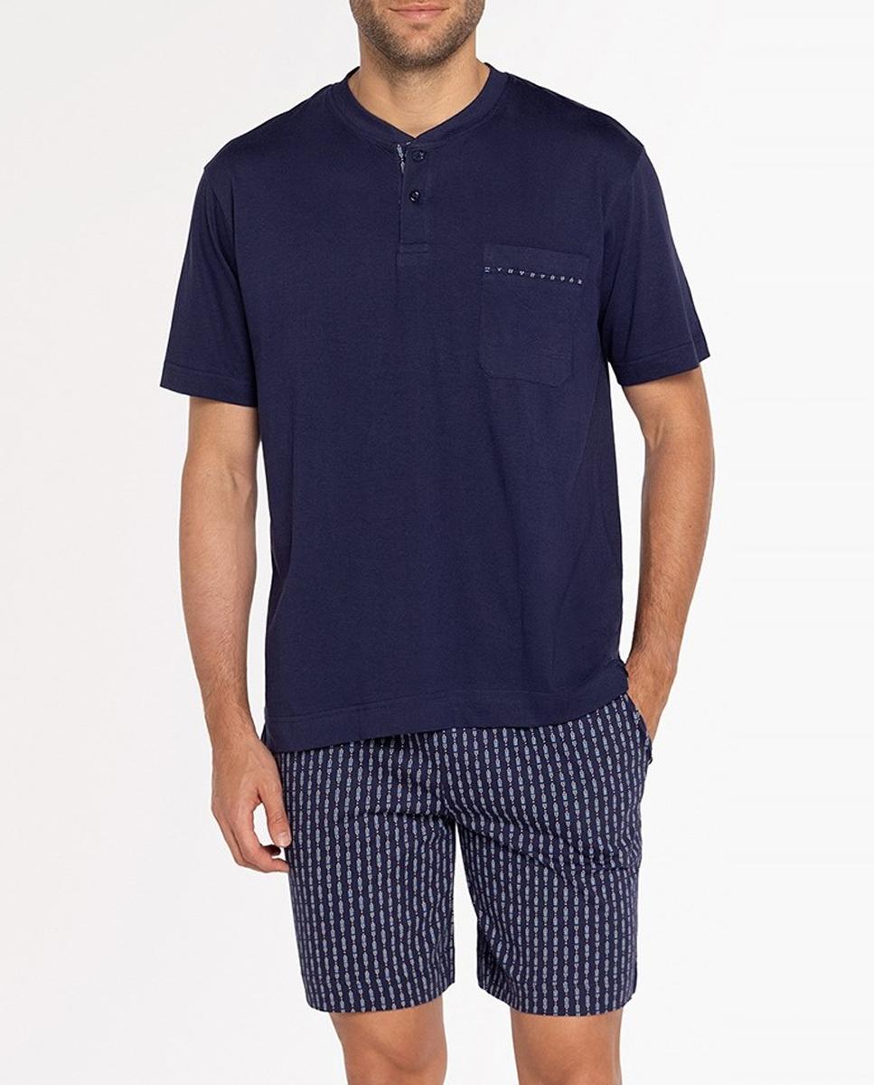 Imagen 0 de Conjunto corto de hombre cuello panadero Santorini