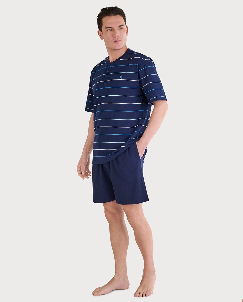 Imagem 0 de Pijama de Malha Curto com Carcela