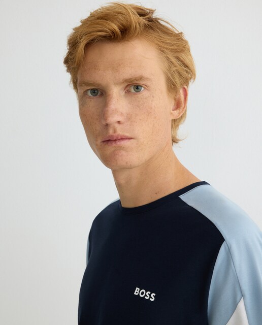 Imagem 0 de T-shirt de Manga Curta de Pijama em Algodão e Modal