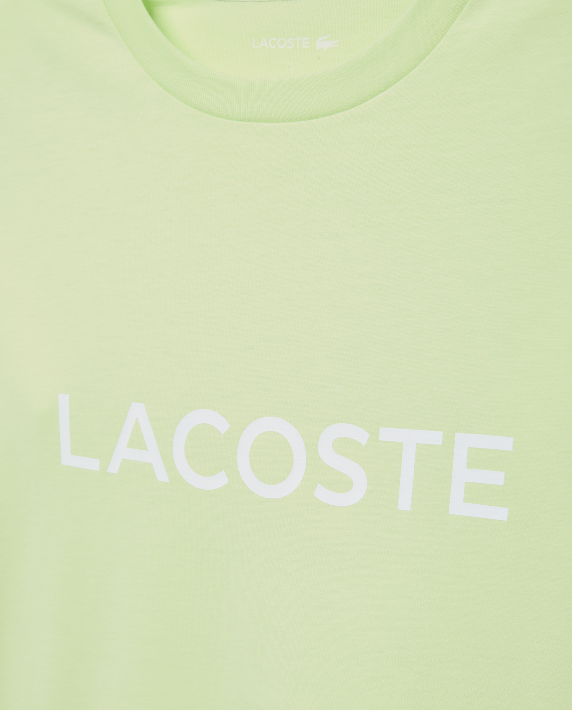 T-shirt Loungewear de Algodão com Logótipo Verde-5