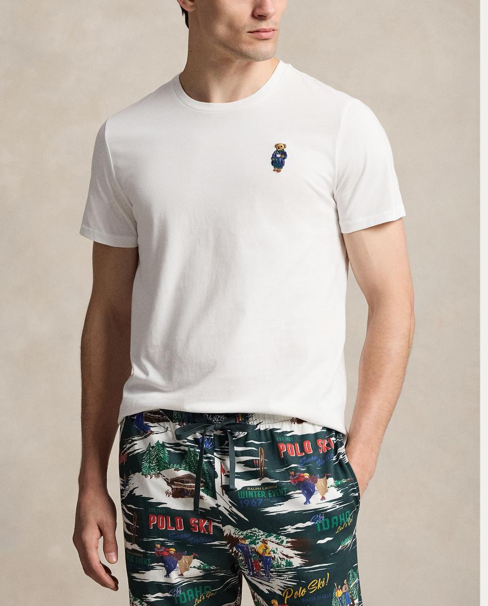 Imagem 0 de Camisola de Pijama de Algodão com Polo Bear