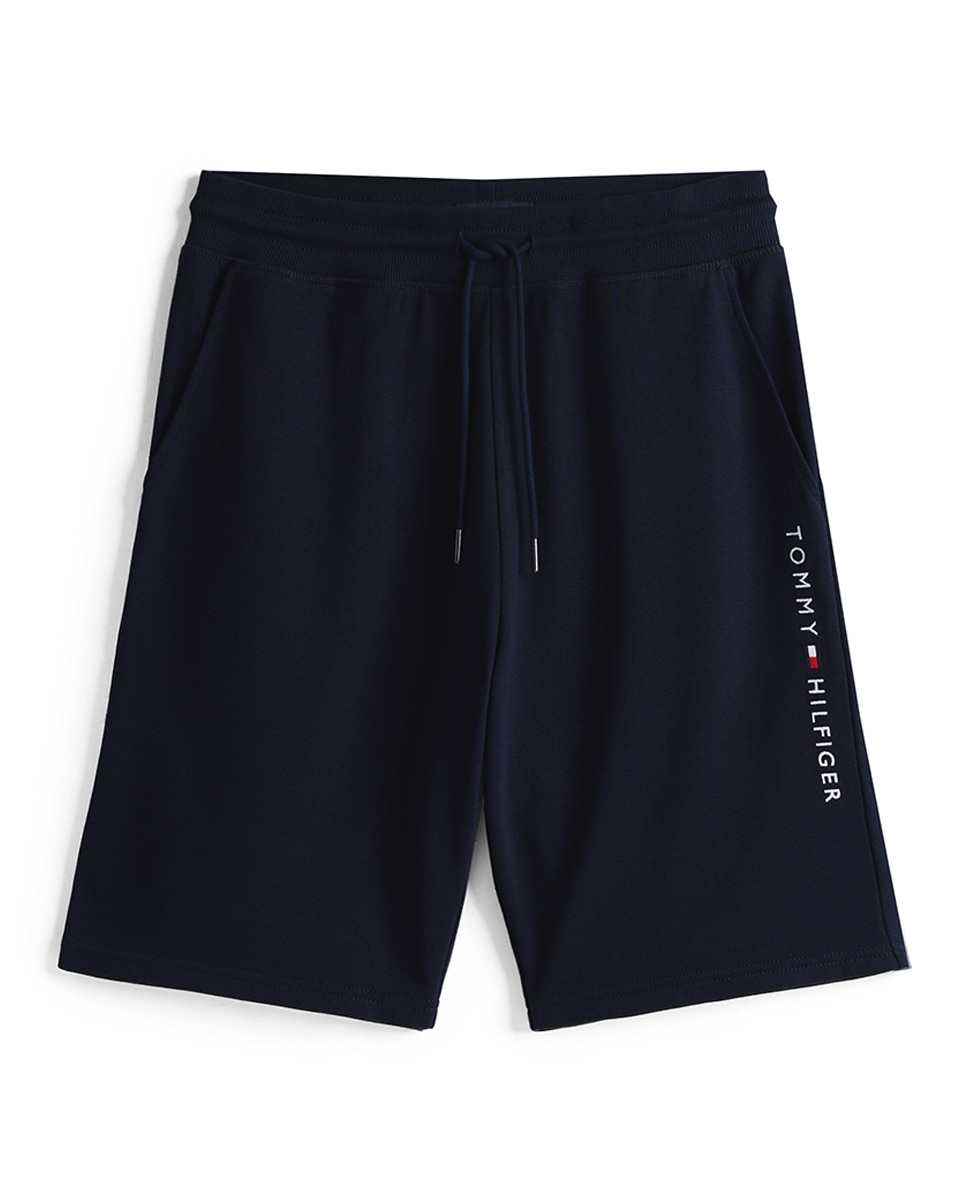 Bermudas de Fato de Treino Azul-marinho-5