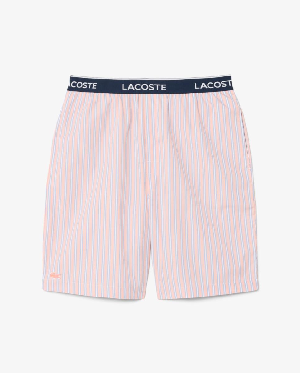 Calções Loungwear de Tecido Branco-4
