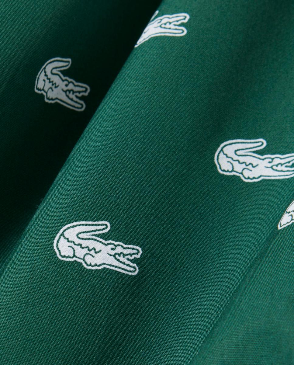 Calções Loungwear de Tecido Branco-5