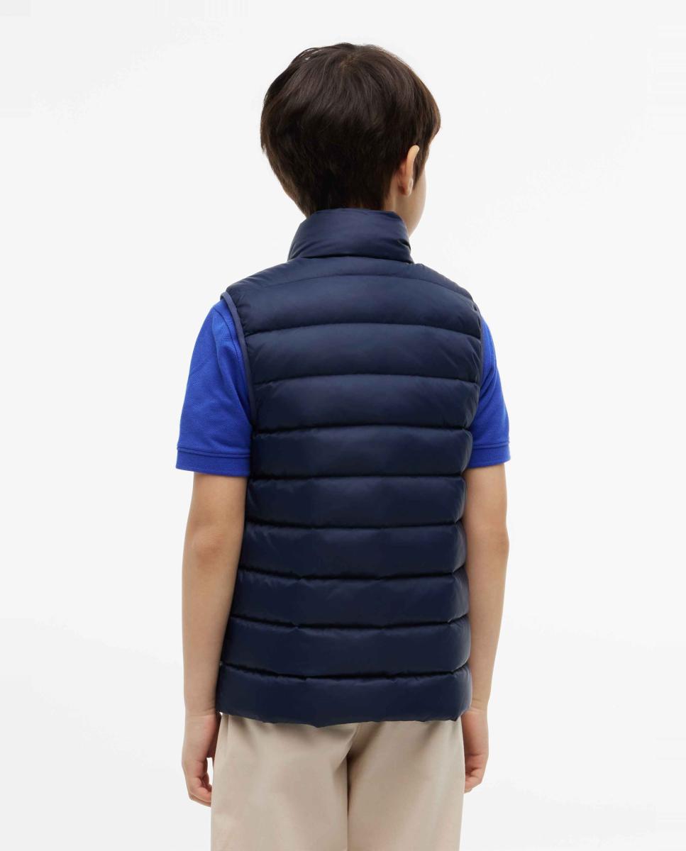 Colete Acolchoado Ligeiro Tommy Hilfiger Azul-marinho-2