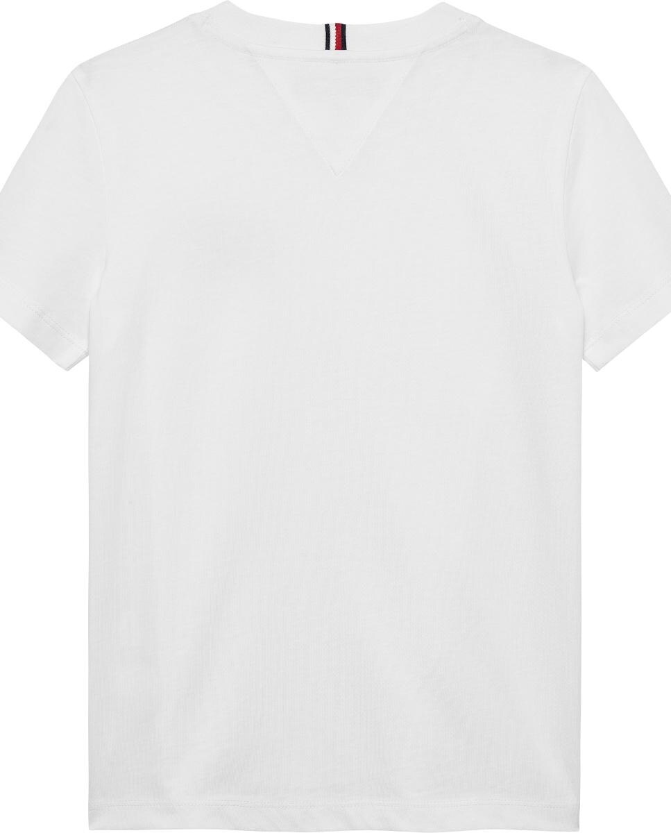 T-shirt de Manga Curta com Logótipo Estilo Varsity Branco-6