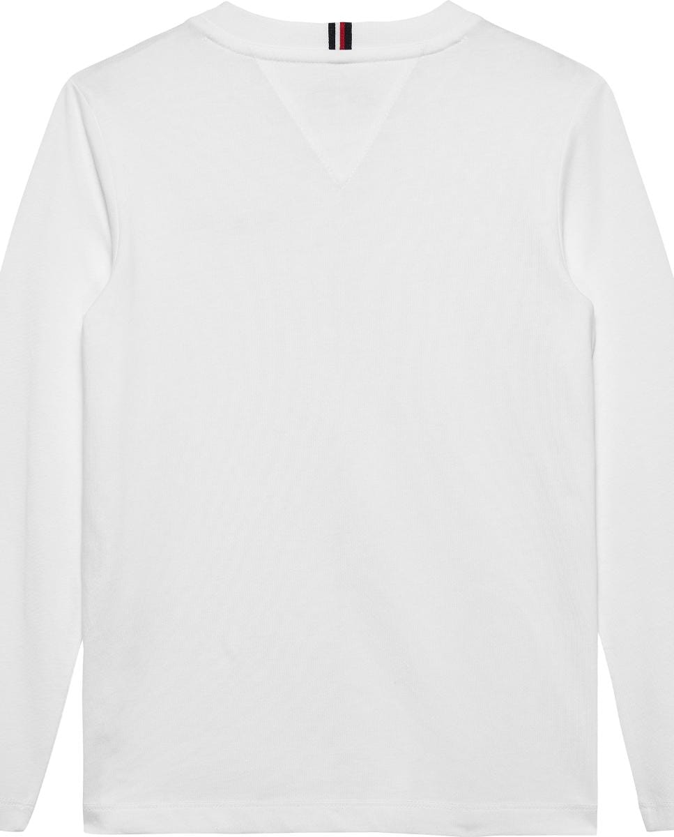 Camisola de Manga Comprida e Logótipo da Marca no Peito Branco-6