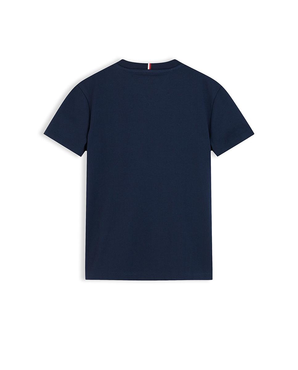 T-shirt com manga curta Tommy Hilfiger Azul-2