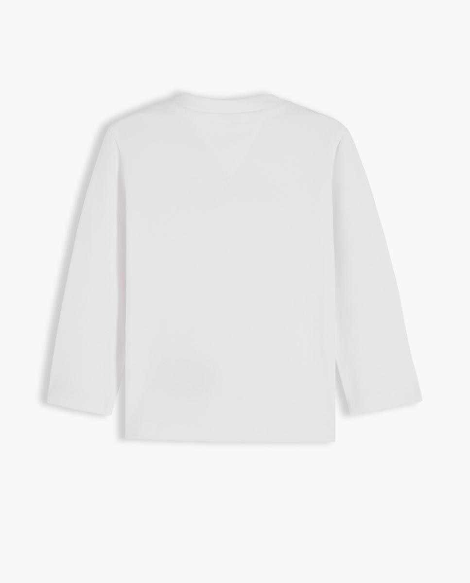T-shirt de Bebé com Manga Comprida Tommy Hilfiger Branco-2